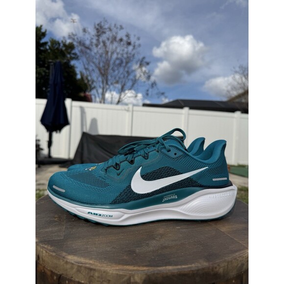 NFL Jacksonville Jaguars Pegasus 41 Men\'s Nike NFL Road Running Shoes Size 9